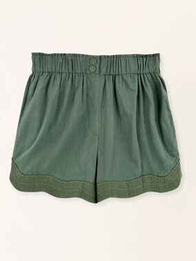 Mirth Track Short in Verde Fossil